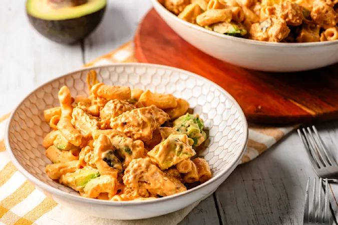 Southwestern Chicken and Macaroni Salad