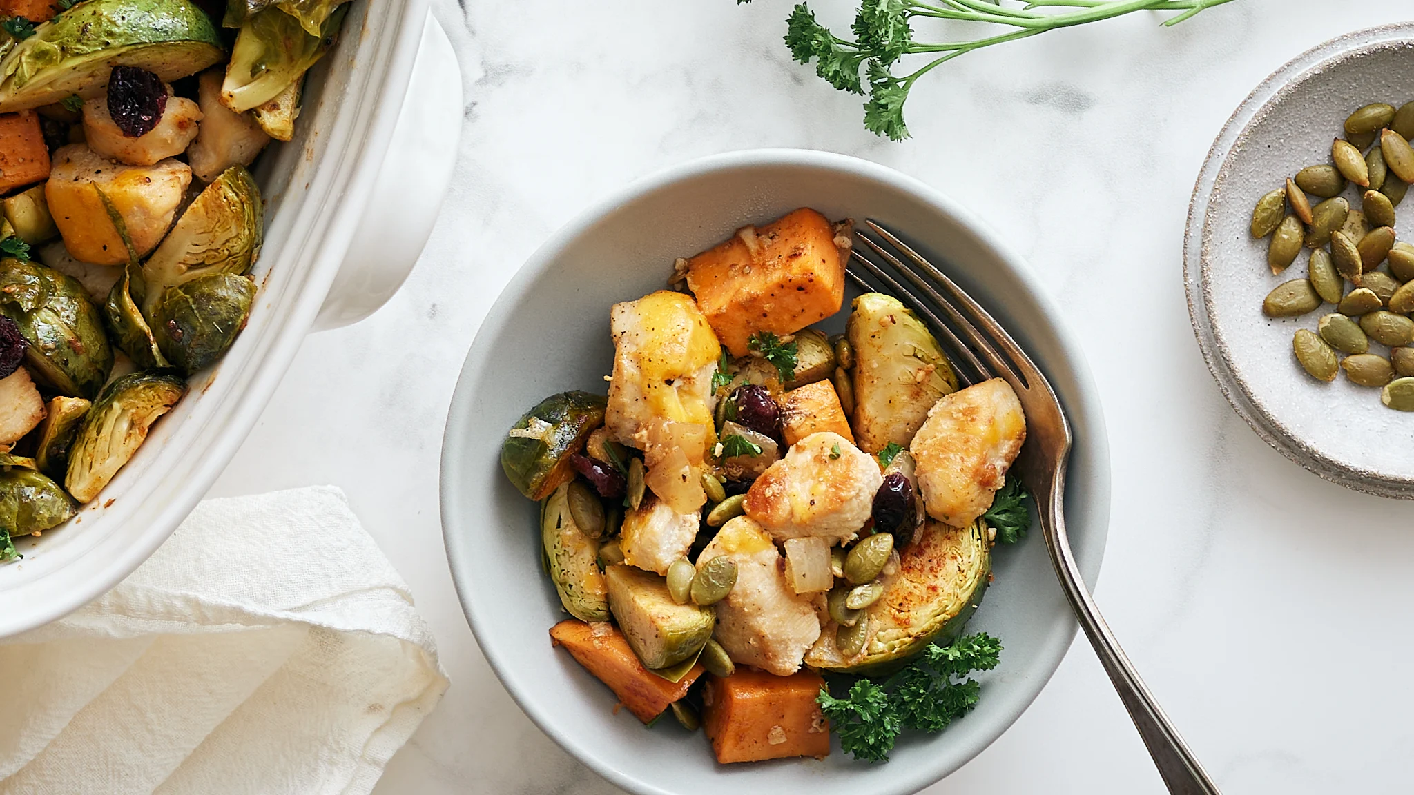 Yummy Harvest Chicken Bake | Mama's Cooking