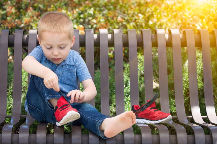  What do you call a musical about a boy who loses his shoe? image