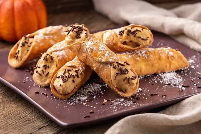 Holy Pumpkin Cannoli