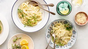 Parmesan Angel Hair Pasta 1