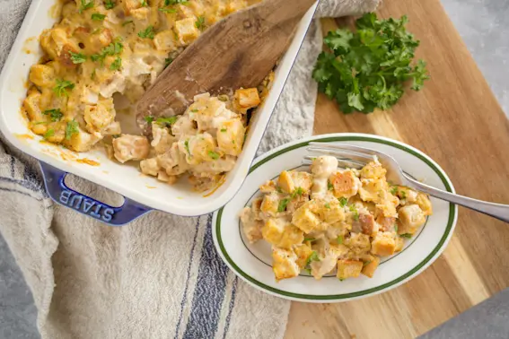 Chicken Crouton Hot Bake-11