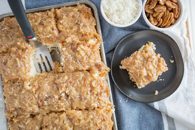 Blondie Sheet Cake-8