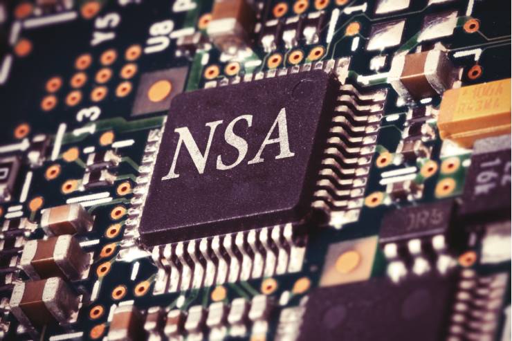  What did the NSA employee say when her friend tried to tell her a new joke? image