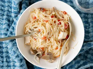 Quick and Easy Chicken Spaghetti -8