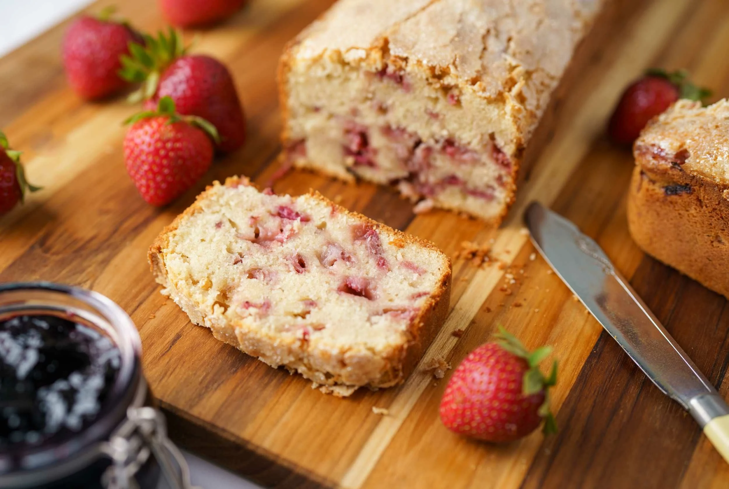 Strawberry Shortcake Loaf | Recipe Saver