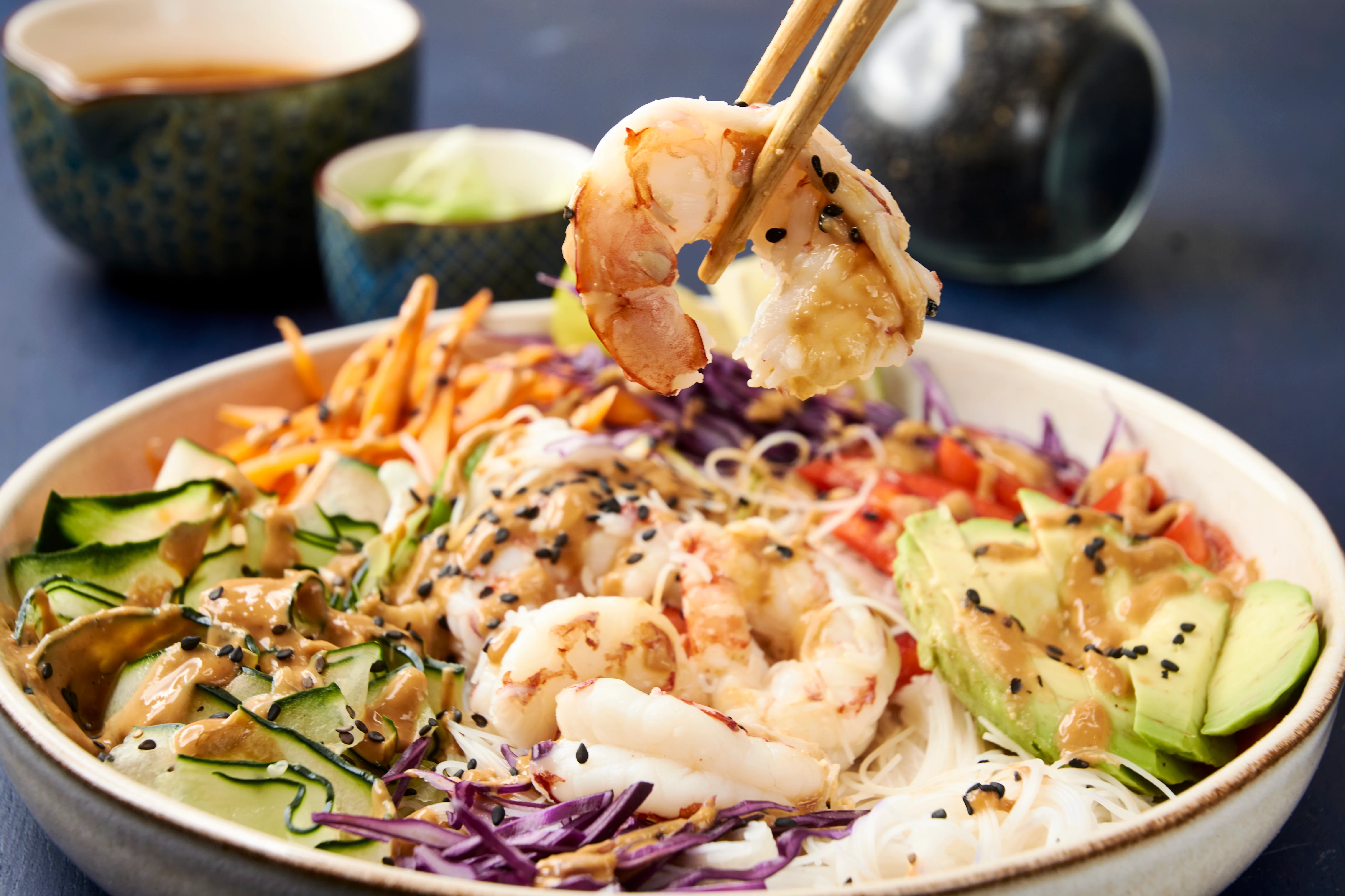 Molly's Spring Roll Bowl | Mama's Cooking