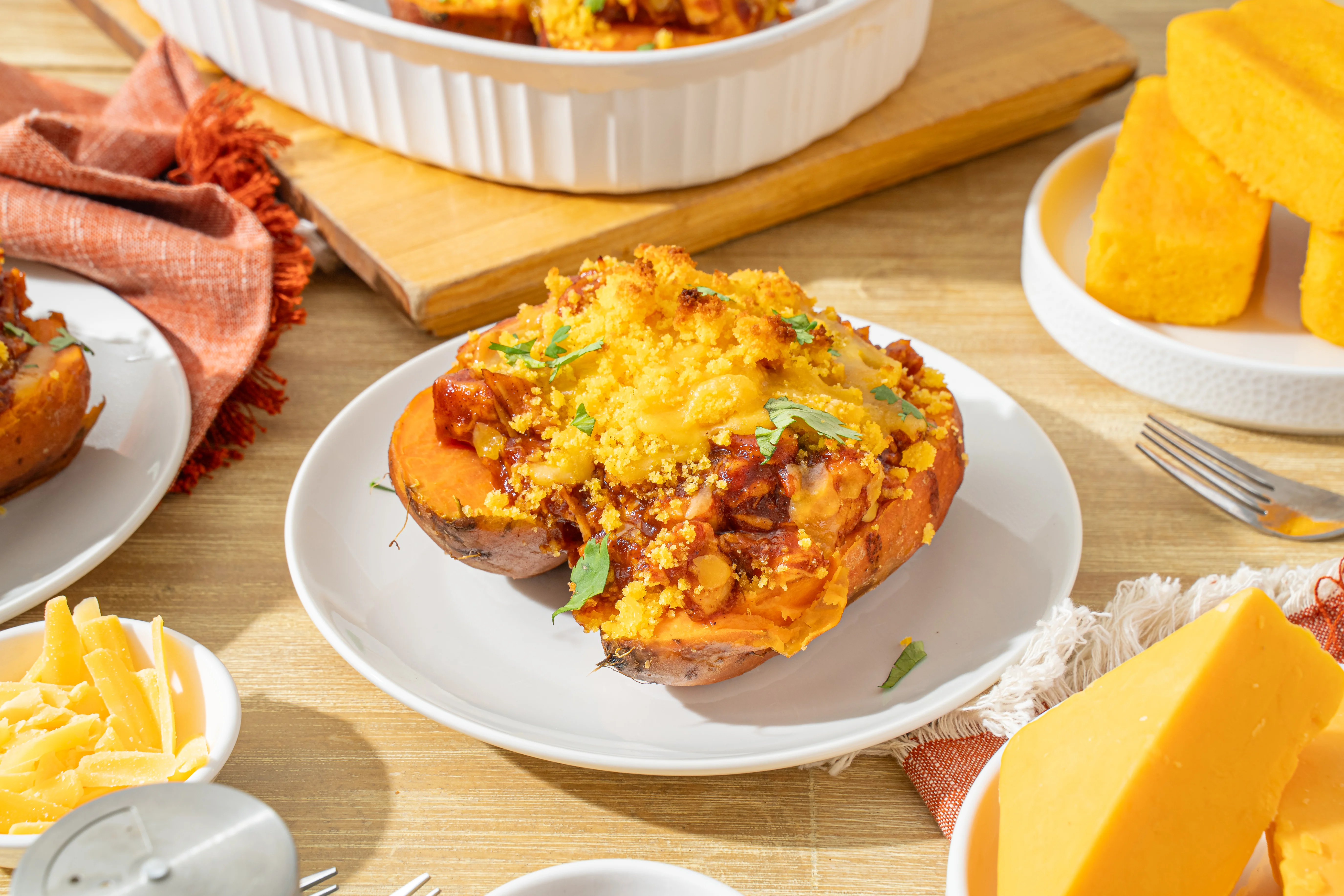 Stuffed Thanksgiving Sweet Potatoes | Command Cooking