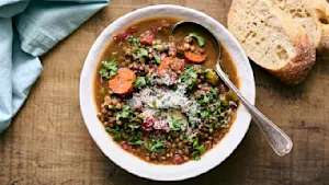 Lazy Lentil Soup