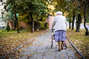 My grandma started walking five miles a day when she was 60. image