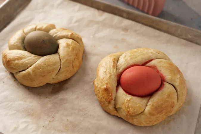 Italian Easter Bread-211