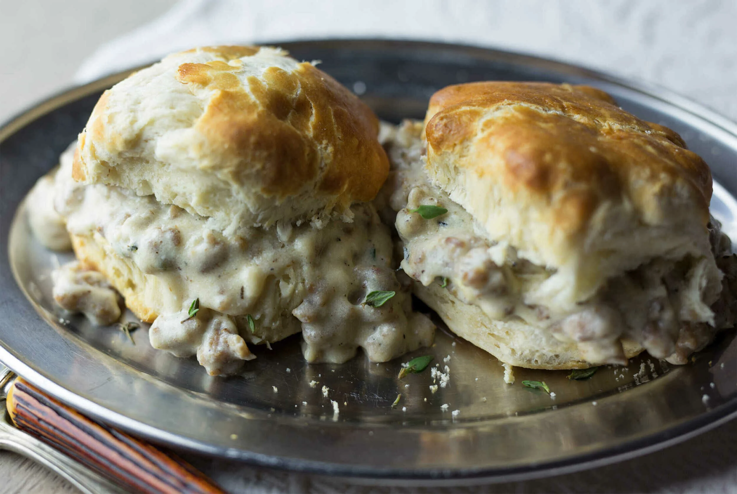 Easy Biscuits & Sausage Gravy | Recipe Reader