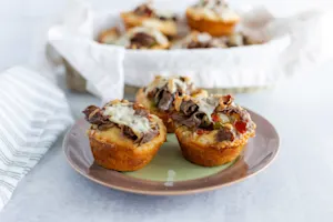 Philly Cheesesteak Cups