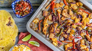 no-mess chicken fajitas 2