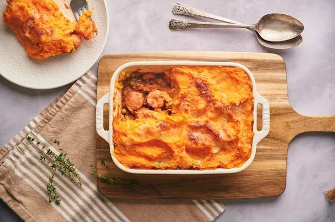 Bangers and Mash Pie