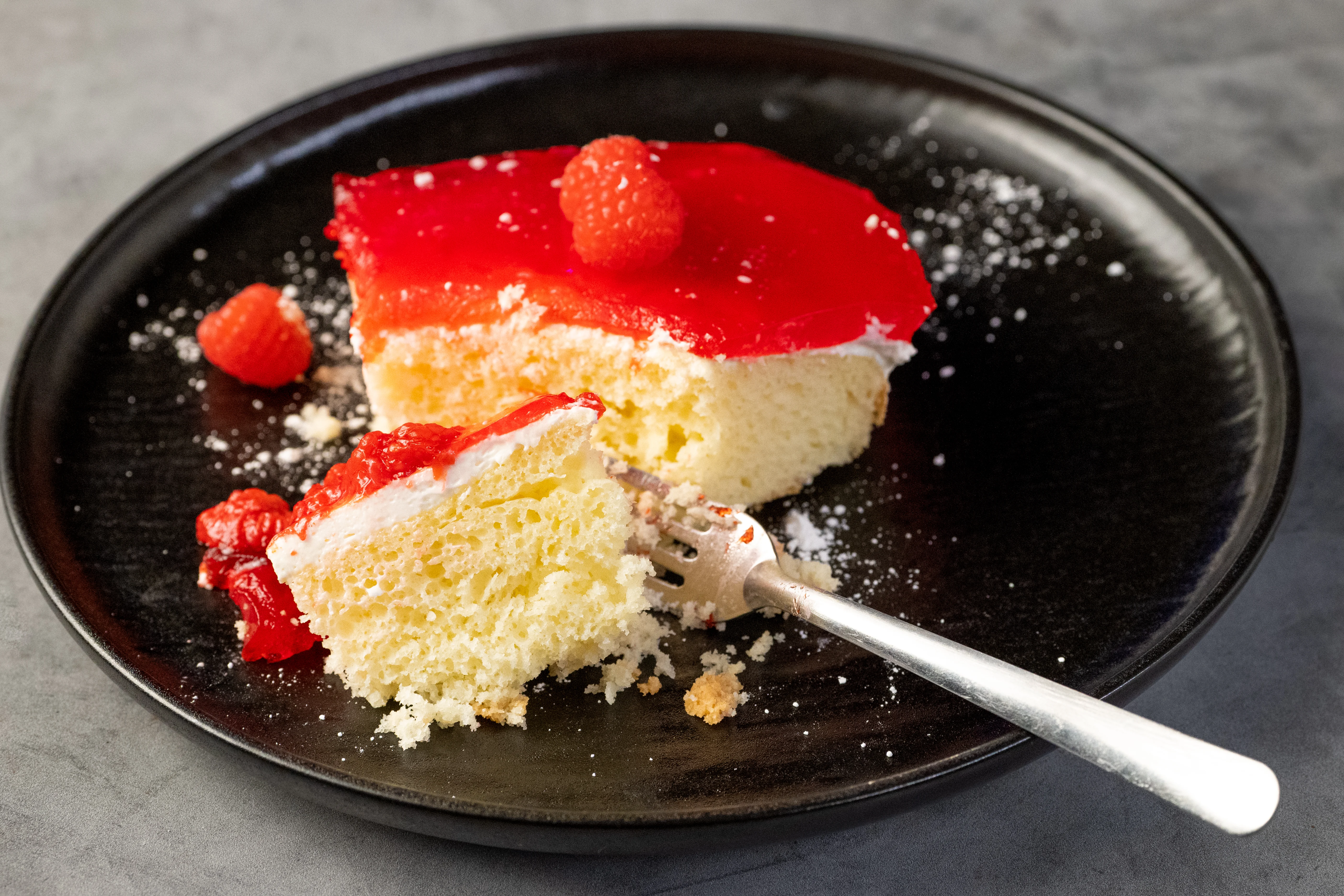 Raspberry Shortcake Sheet Cake | Cooking Professionally