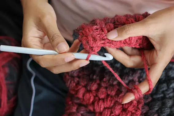 Baby Entranced by Crochet Receives a Special Gift