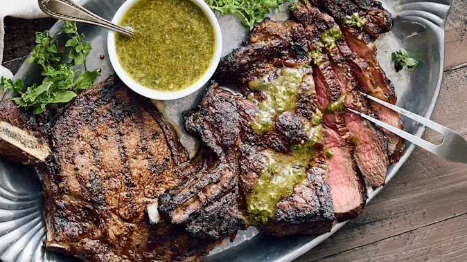 Quick Grilled Ribeye