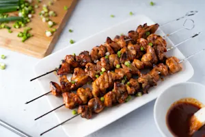 Grilled Korean Chicken Kabobs