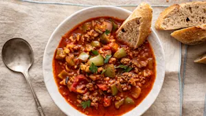 Blue Ribbon Stuffed Pepper Soup