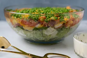 Southern Picnic Layered Salad