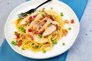 Loaded chicken spaghetti-4