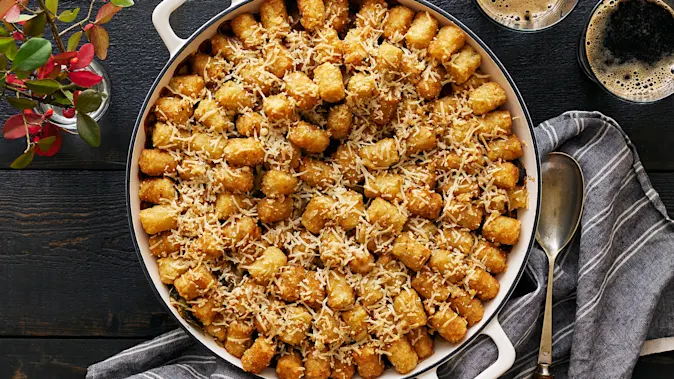 Braised Brisket Tot Bake 1