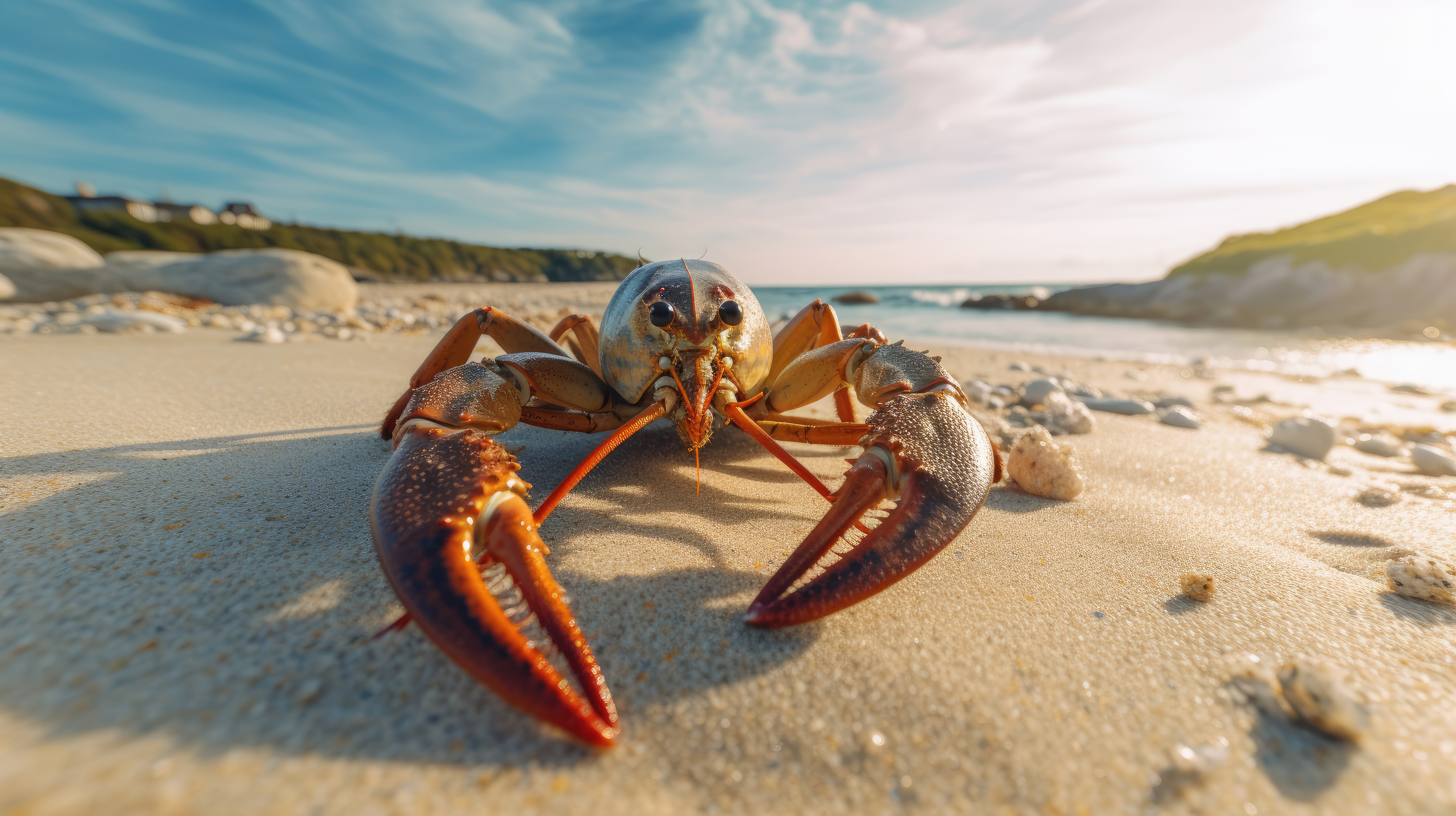 Why is it impossible to have a conversation with a crustacean? image