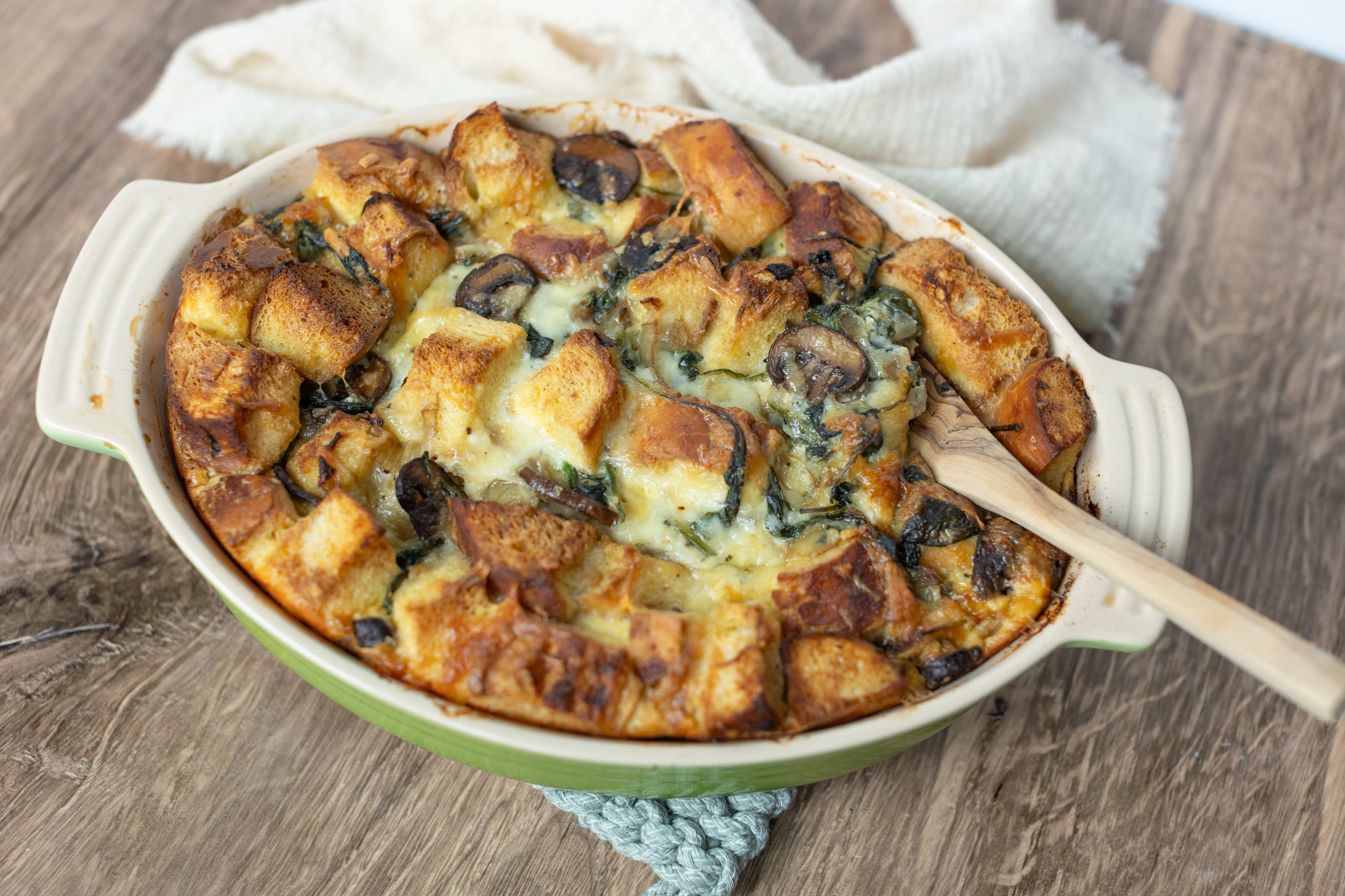 Bread Bite Breakfast Bake | Holy Recipe