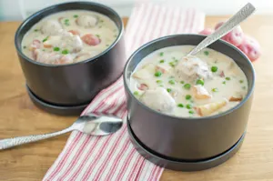 Jultomten's Meatball Soup