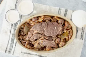 Slow Cooker Belgian Beef