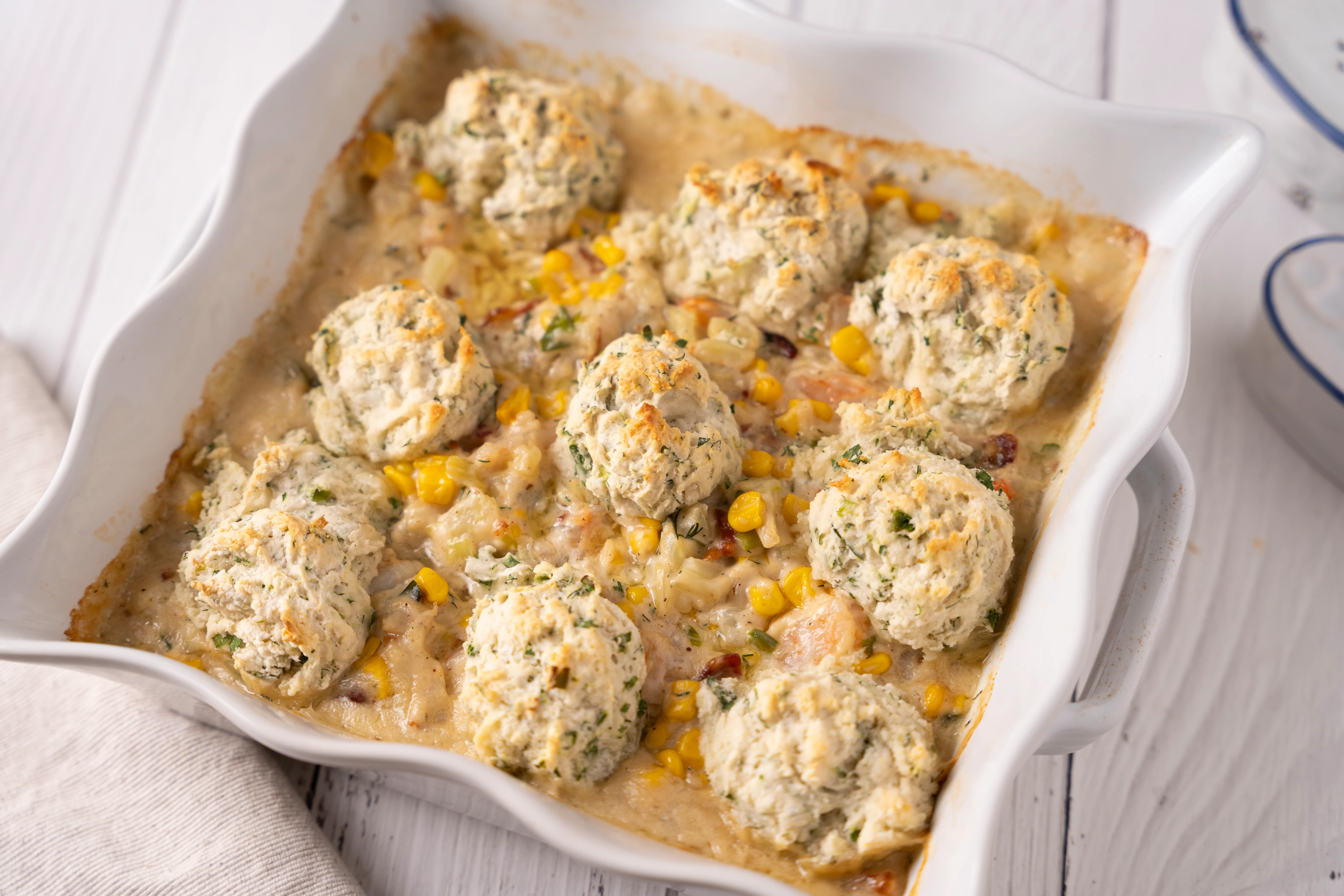 Chowder Biscuit Bake | Lazy Cooking