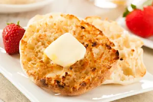 Why did mom get a plate of English muffins on Mother's Day? image