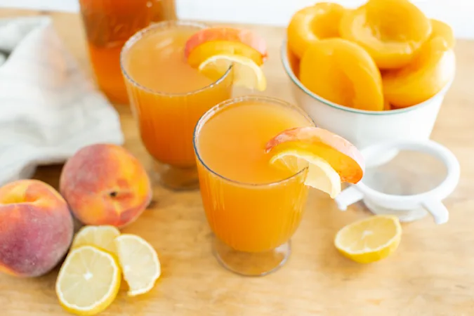 Twisted Peach Tea