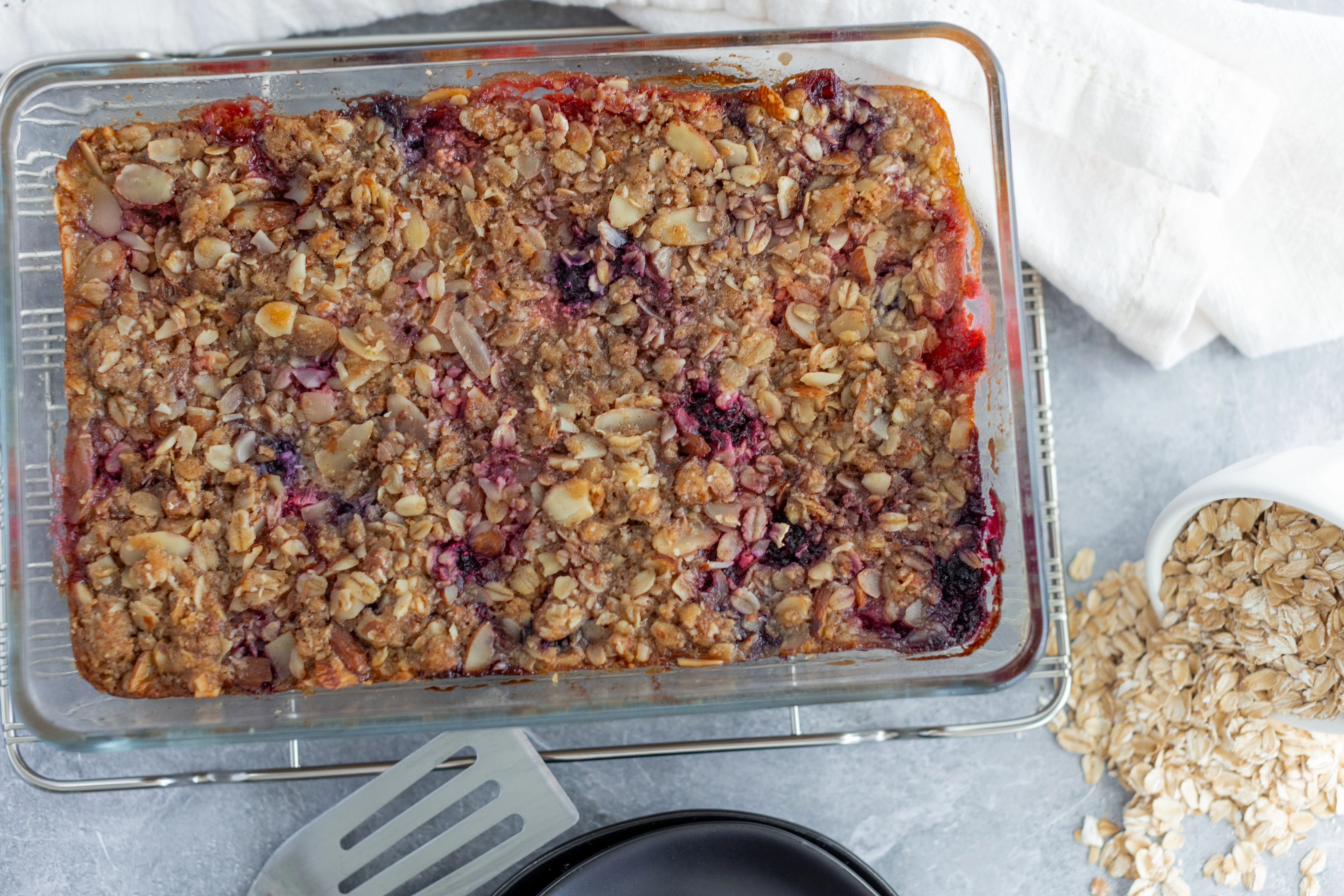 Berry Good Oatmeal Bake | Recipe Saver