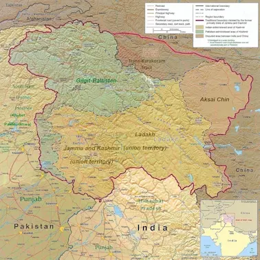 Kashmir Region November 2019