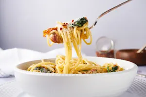 Creamy Sun-Dried-Tomato Spaghetti