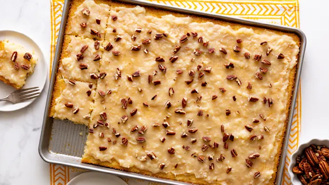 Pineapple Right Side Up Cake