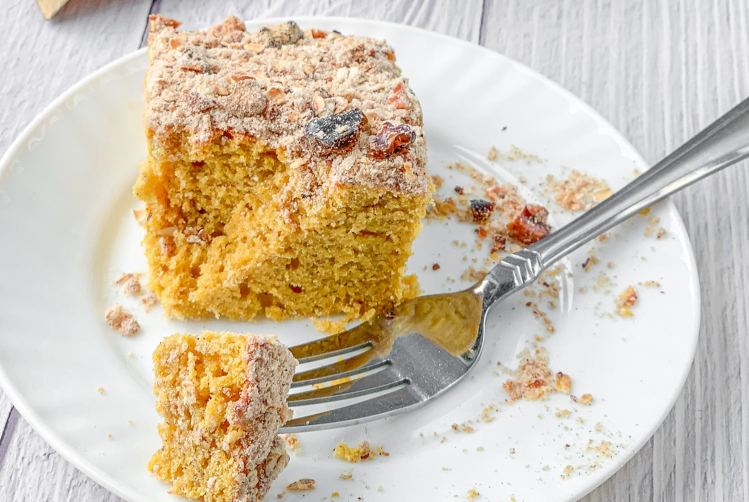 Fall Crumble Cake | Command Cooking