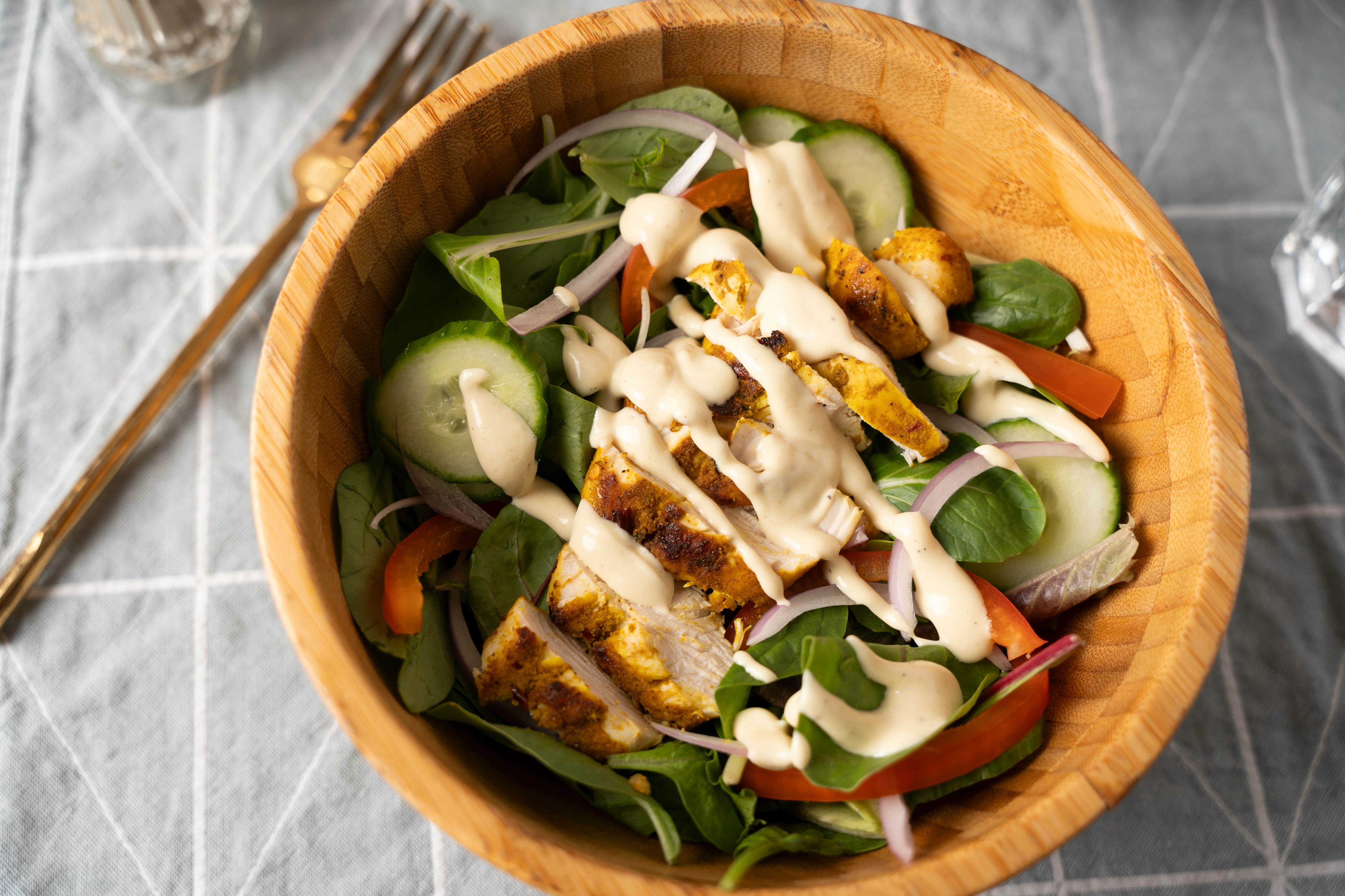 Thai Curry Chicken Salad | Cooking Professionally