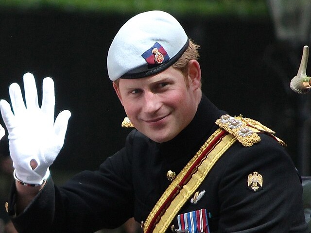 Prince Harry Trooping the Colour cropped