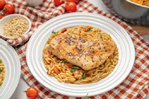 One Creamy Tuscan Orzo
