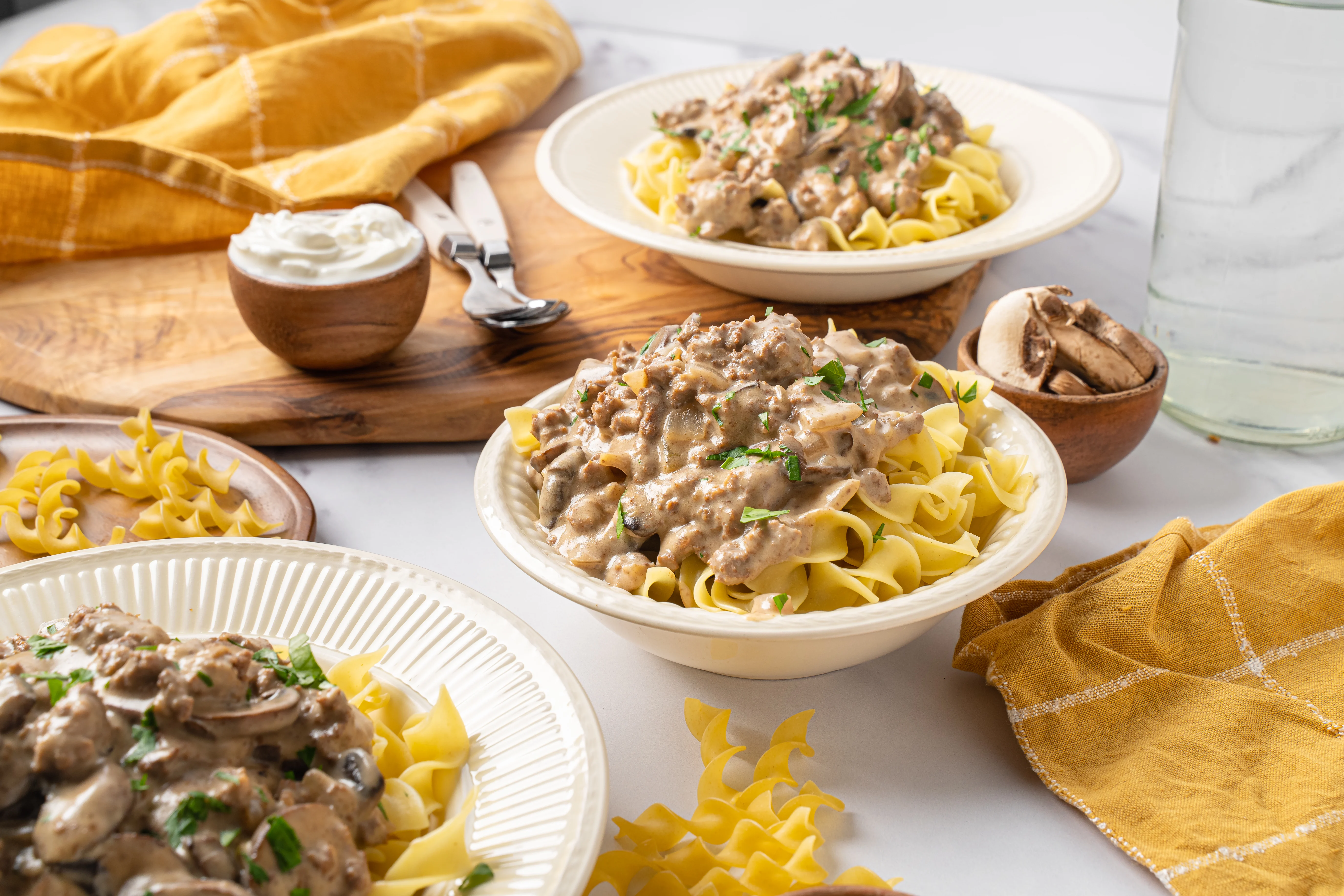Ma's Country-Style Beef Stroganoff | Command Cooking