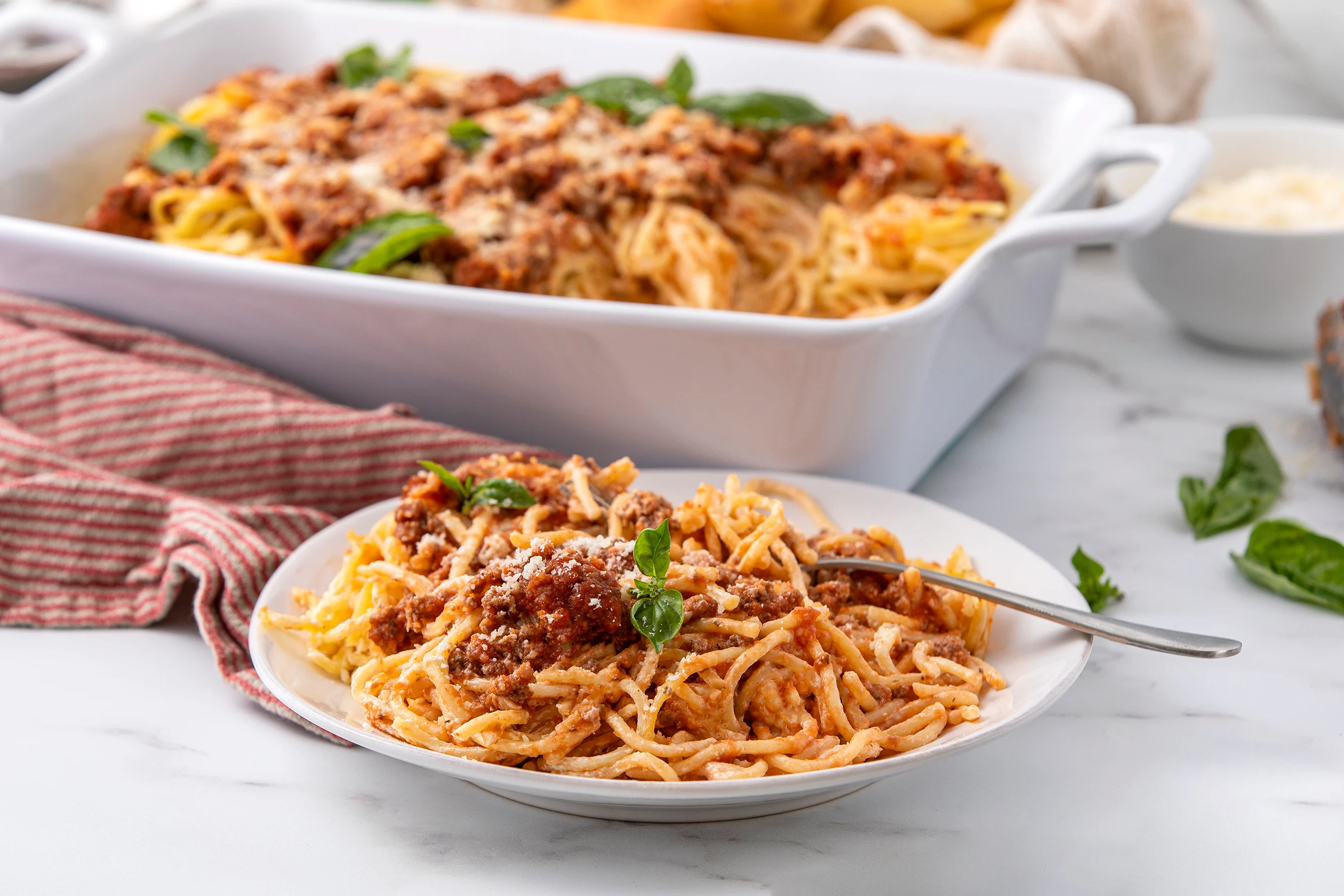 The Best Spaghetti Casserole | Command Cooking