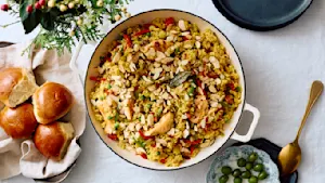 Bayou Christmas Skillet