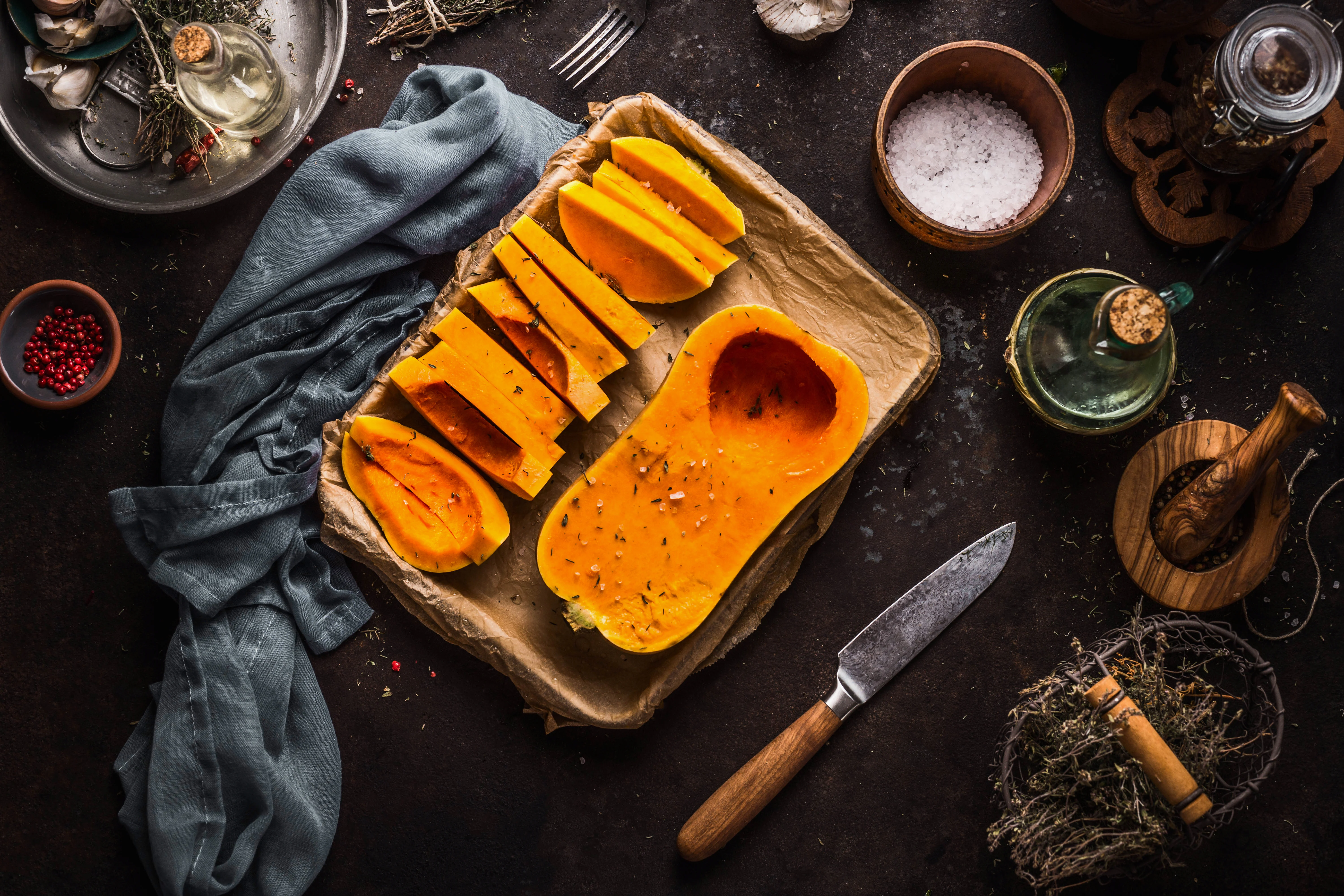 Baked Butternut Squash | Command Cooking