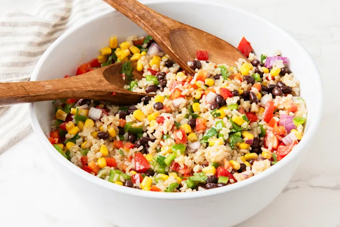 Classic Cowboy Rice Salad