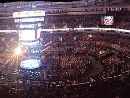 The Former HP Pavillion In San Jose During a UFC event