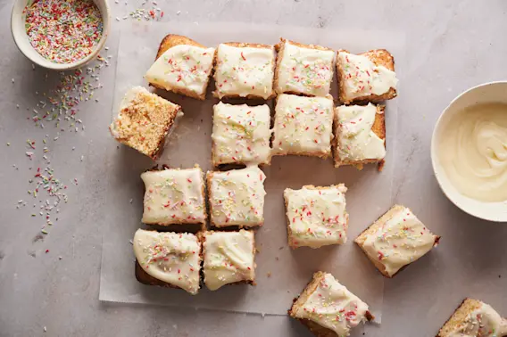 Sprinkle Sheet Cake 2