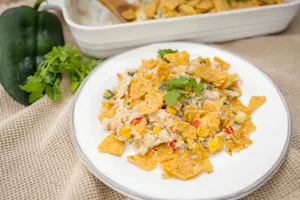 Green Chicken Chile Casserole-5